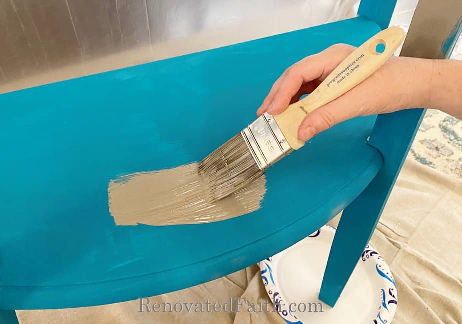 How to Paint Over Chalk Painted Furniture That Has Been Waxed
