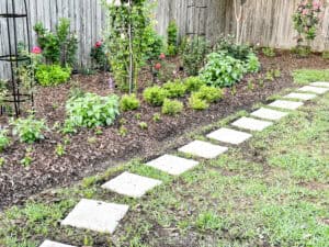 raised flower bed