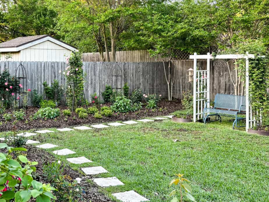raised flower bed