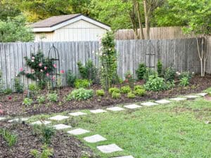raised flower bed