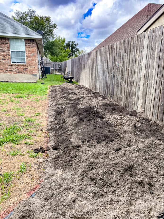 layering a raised bed