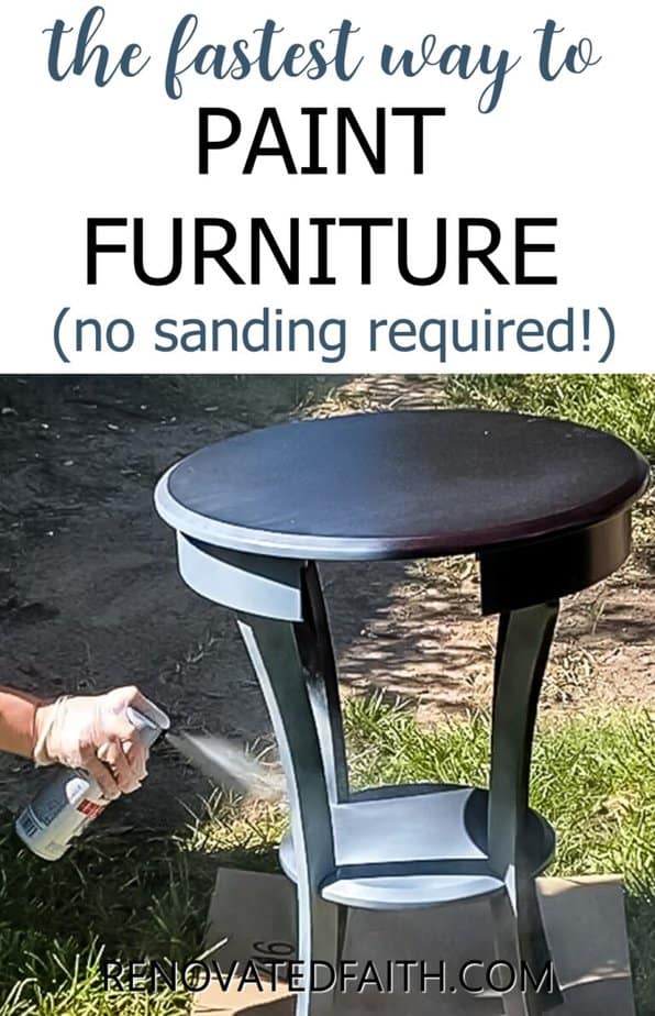 How to Spray Paint Furniture Without Sanding (2025 Guide)