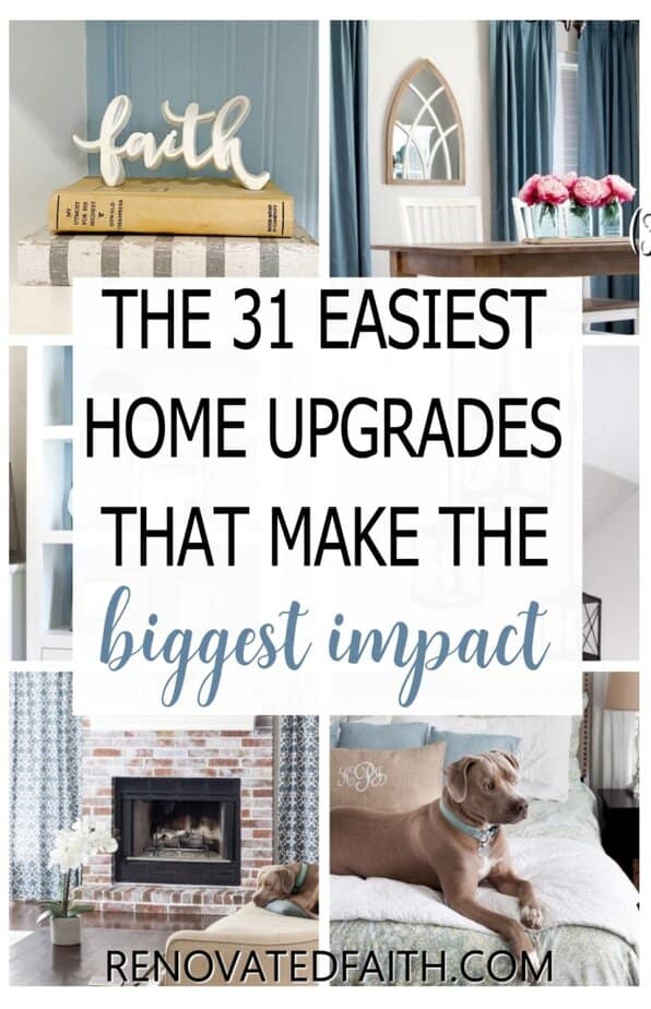 31 No-Demo Home Renovation Ideas on a Budget - Renovated Faith - Zero Budget Home Renovation Ideas