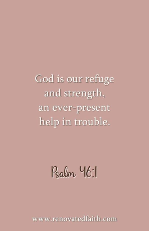 short verses for having faith in god
